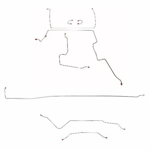 Fits 1967-70 Chevy C10 _ GM C1500 Truck 2WD Standard Brakes Short Bed CBK0320SS